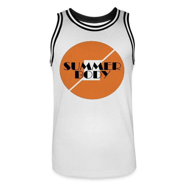 Summer Body Prêt pour l'Été sur Maillot de basket Homme