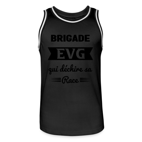 Brigade EVG qui déchire sur Maillot de basket Homme