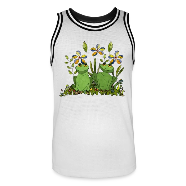 Craquant Motif Grenouille sur Maillot de basket Homme