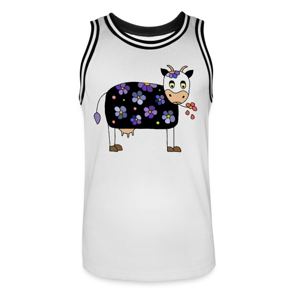 La Vache Rigolote sur Maillot de basket Homme
