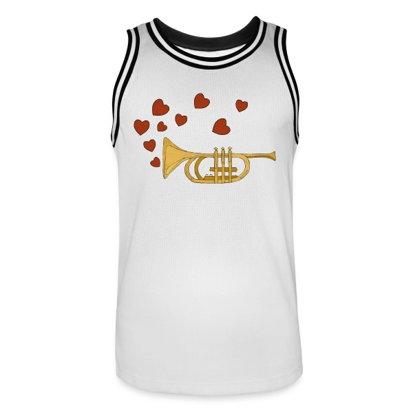 Mélodie Instrumentale sur Maillot de basket Homme