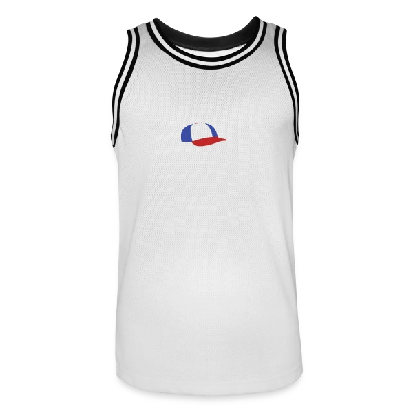 Tricolore Humour sur Maillot de basket Homme