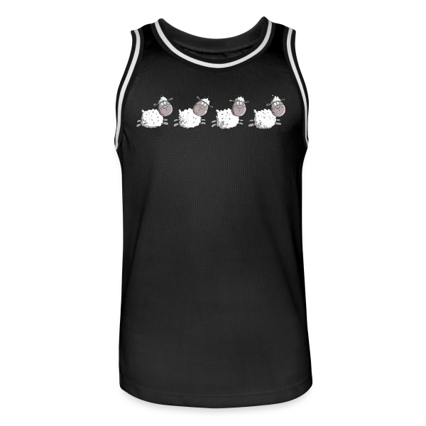 Moutons Rigolos sur Maillot de basket Homme