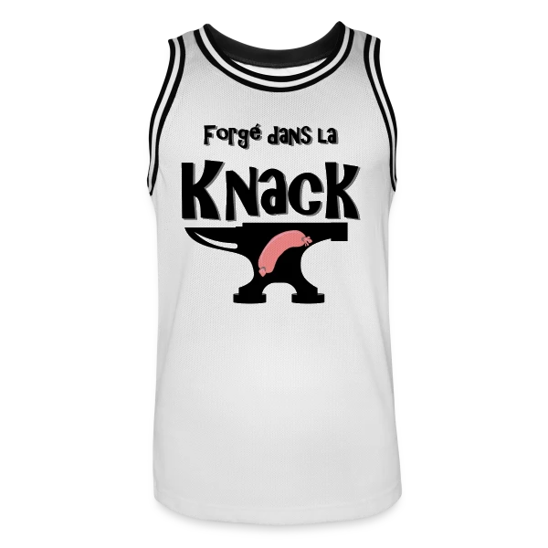 Forgé dans la Knack sur Maillot de basket Homme