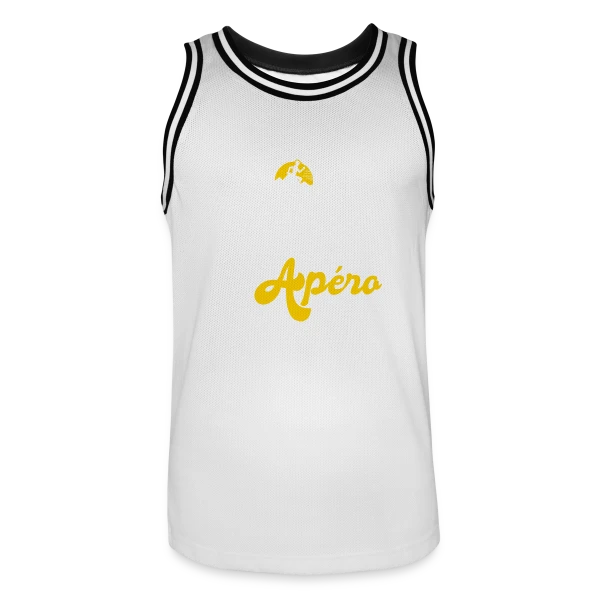 Je Peux Pas, J'ai Trail et Apéro Run Ultra Trail sur Maillot de basket Homme