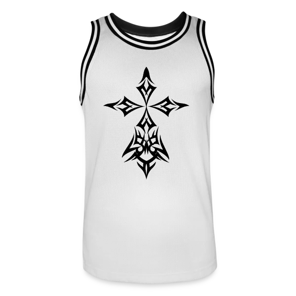 Hermine Tribal Celte - Symbole de Bretagne sur Maillot de basket Homme
