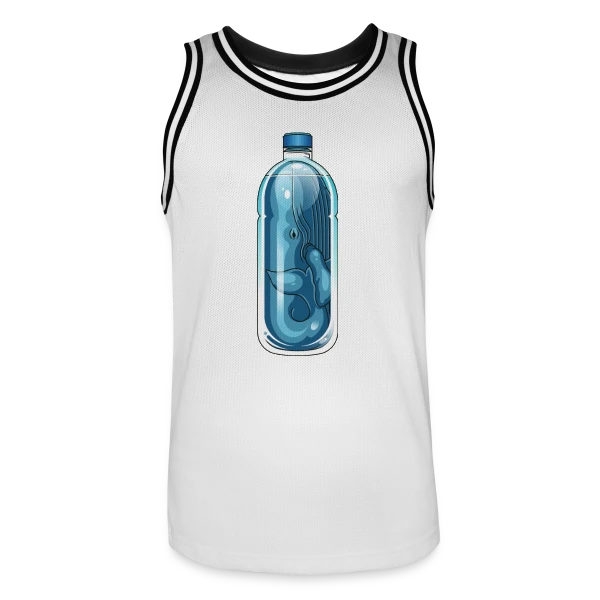 Océan en Détresse sur Maillot de basket Homme
