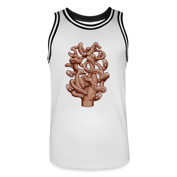 Chasse à la Mouche sur Maillot de basket Homme