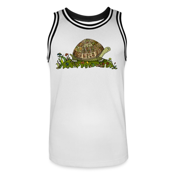 Majestueuse Tortue sur Maillot de basket Homme