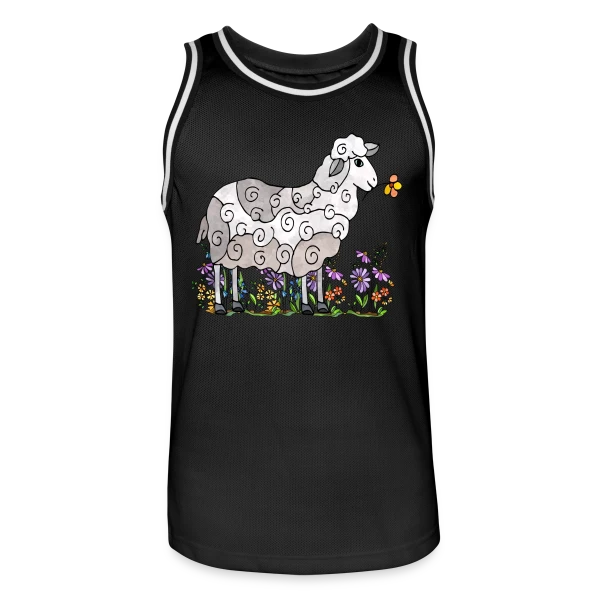 Mouton Doux Rêveur sur Maillot de basket Homme