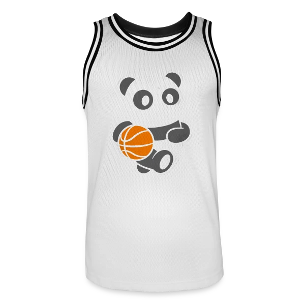 Panda Basketteur sur Maillot de basket Homme