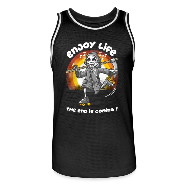 Profite de la Vie! sur Maillot de basket Homme