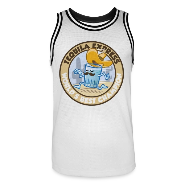 Tequila Express Soirée sur Maillot de basket Homme