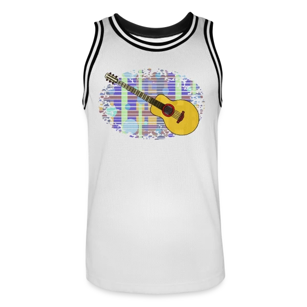 Mélodie Guitare sur Maillot de basket Homme