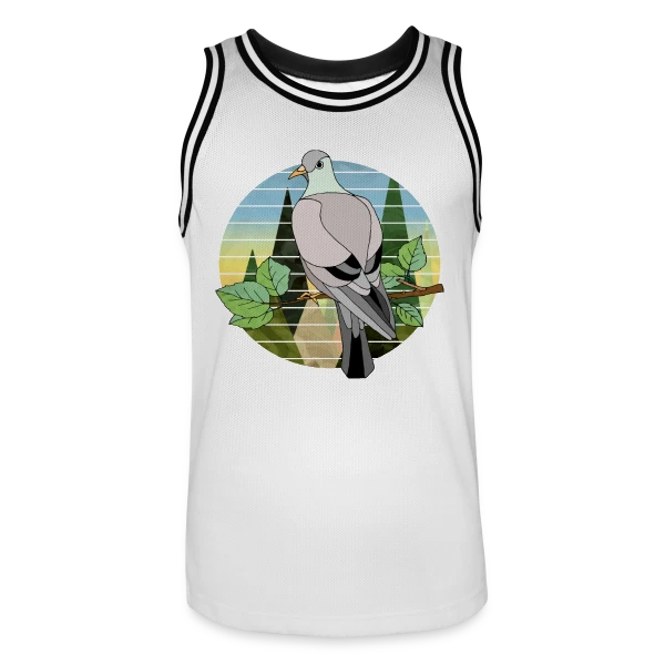 L'Oiseau Libre sur Maillot de basket Homme