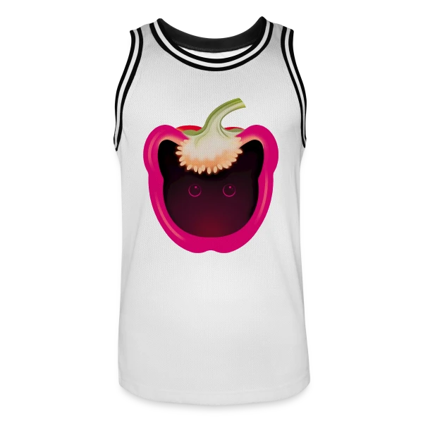 Chat-Pimenté sur Maillot de basket Homme