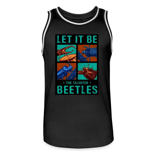 The Beetles : Insectes Musiciens Rock sur Maillot de basket Homme
