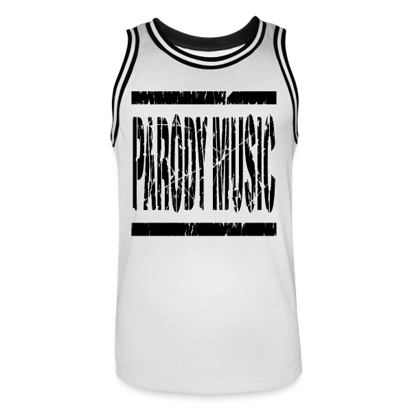 Musique Parodique Vintage sur Maillot de basket Homme