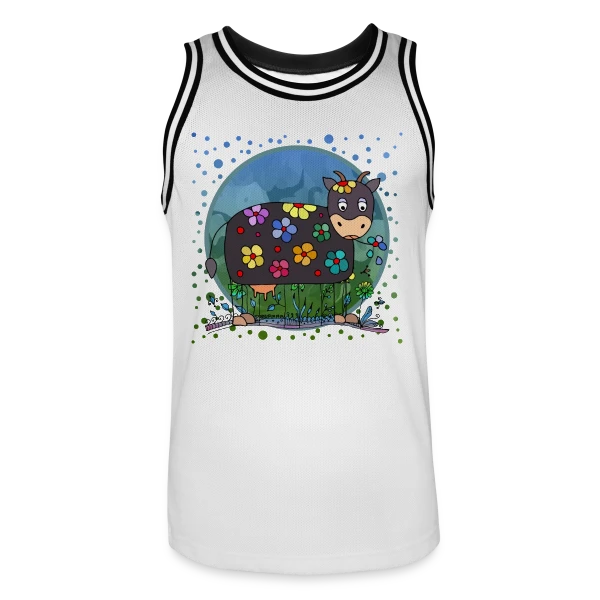 La Vache Mignonne sur Maillot de basket Homme