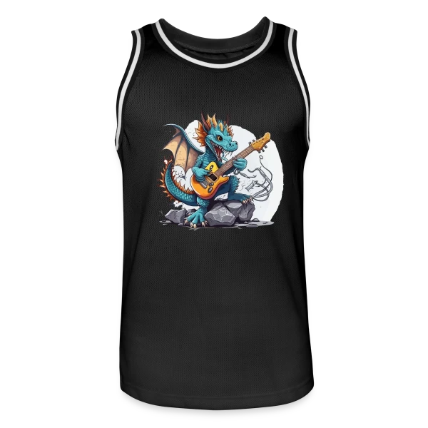 Dragon Rocker : La Légende Musicale sur Maillot de basket Homme