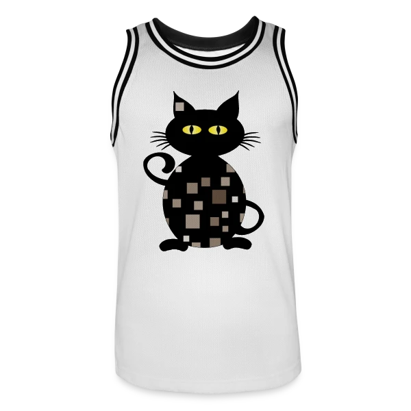 Mon Adorable Chat sur Maillot de basket Homme