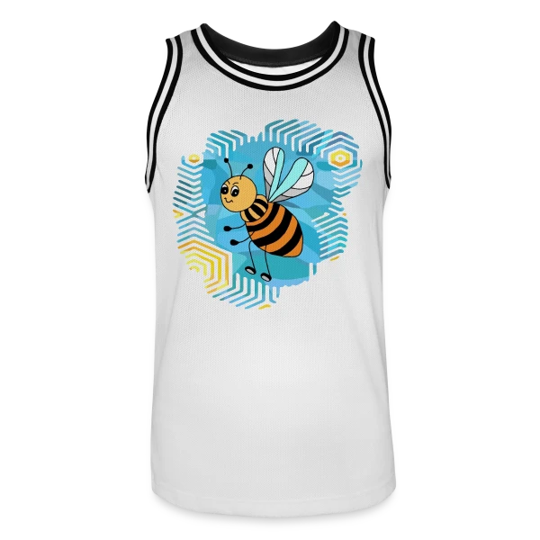 L'Abeille Élégante sur Maillot de basket Homme