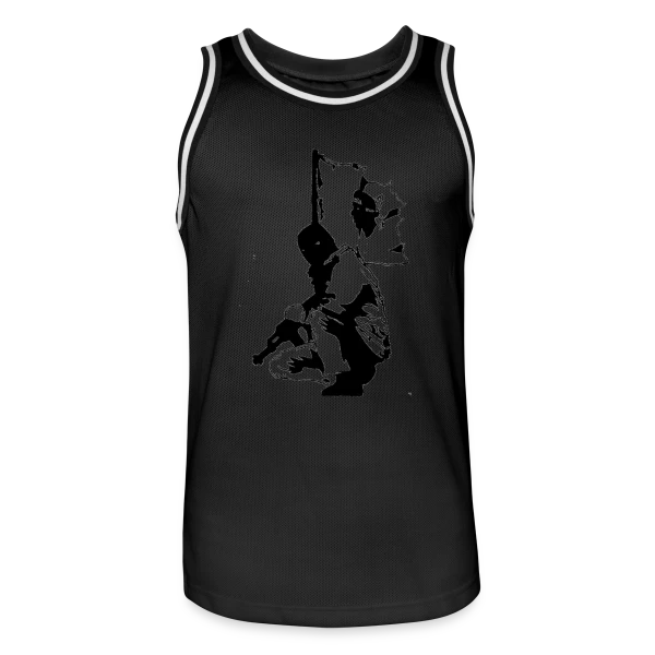 Rebelle Clandestin Corse sur Maillot de basket Homme