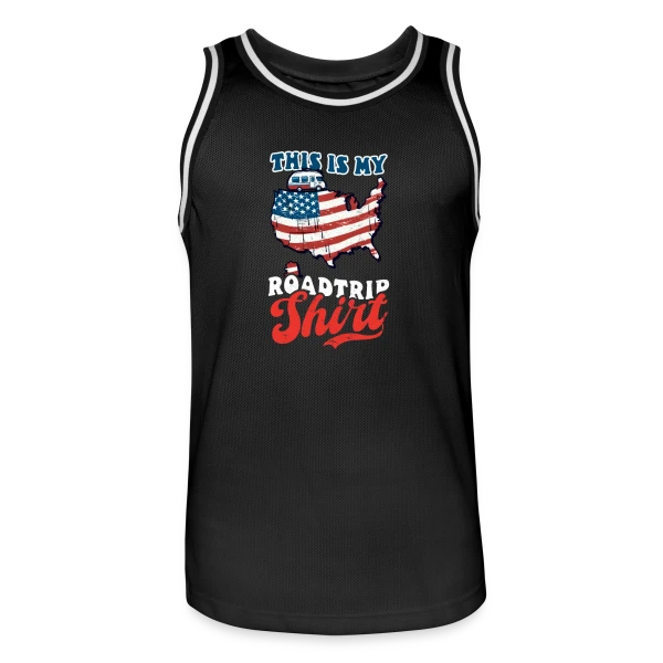 Ma Tenue Road Trip USA sur Maillot de basket Homme