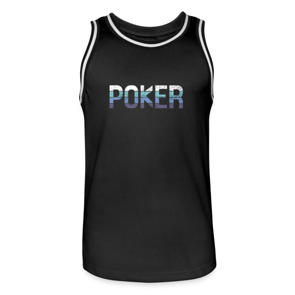 Poker sur Maillot de basket Homme