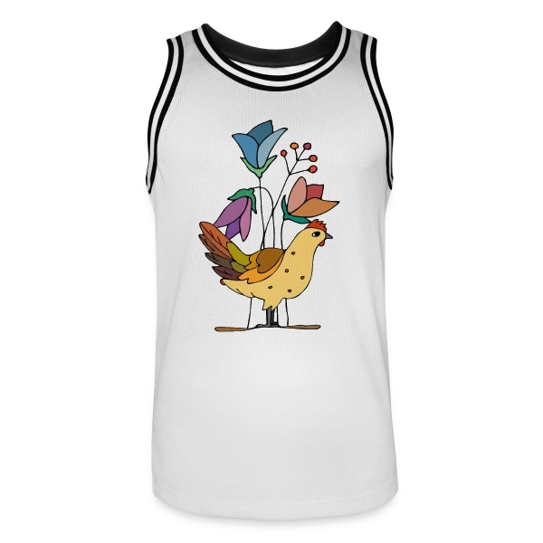 L'Oiseau Majestueux sur Maillot de basket Homme