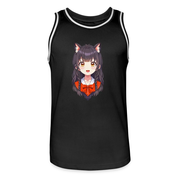 Manga Girl : Pour Fans, Gamers et Cosplayers sur Maillot de basket Homme