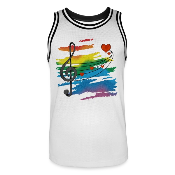 Mélodie Éternelle sur Maillot de basket Homme