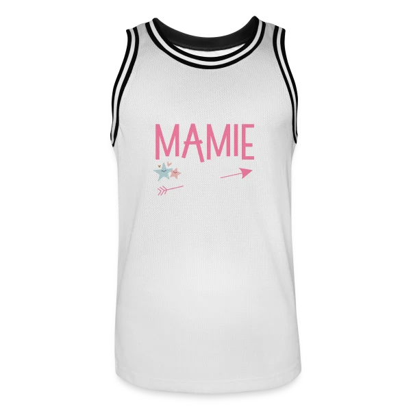Future Mamie 2025 : Annonce de Grossesse Originale sur Maillot de basket Homme