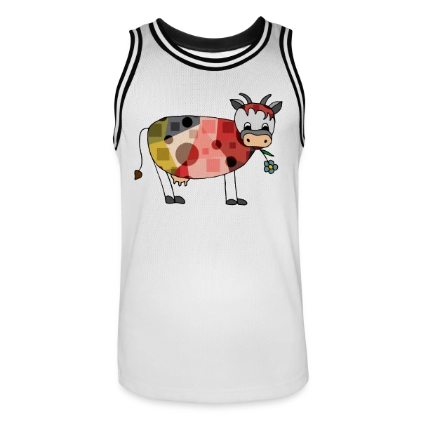 La Vache Rigolote sur Maillot de basket Homme