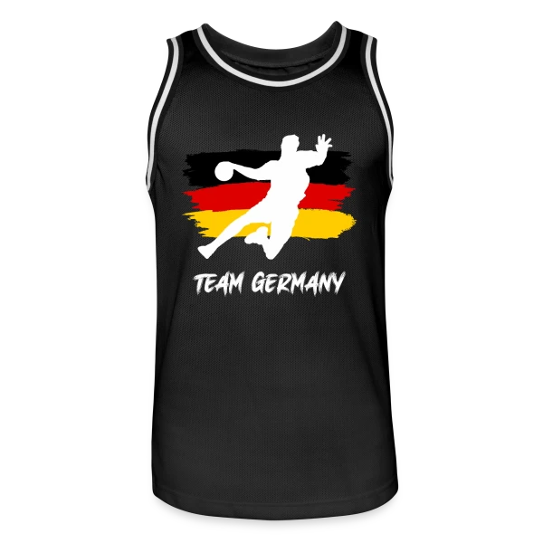 Équipe de Handball Allemagne : Passion Germanique sur Maillot de basket Homme