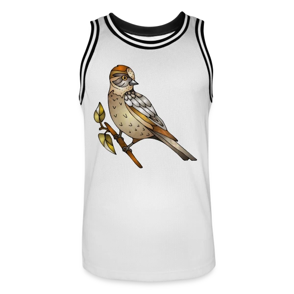 L'Oiseau Arc-en-ciel sur Maillot de basket Homme