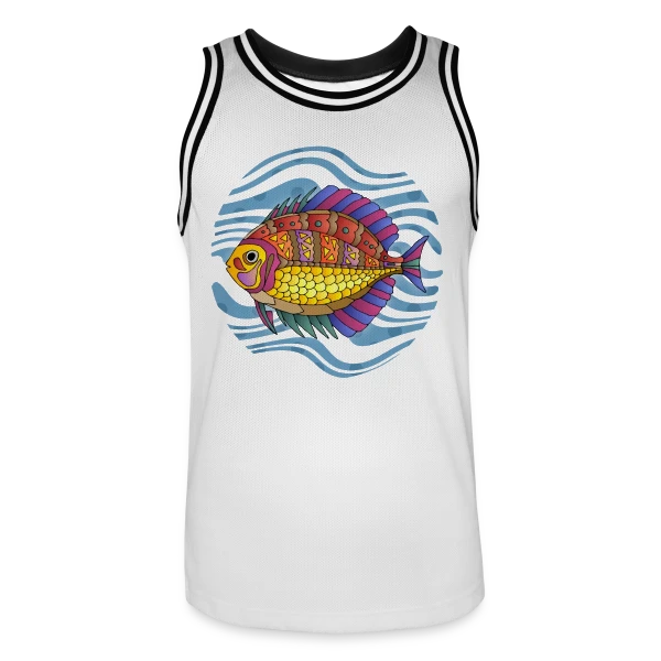 Passion Pêche sur Maillot de basket Homme