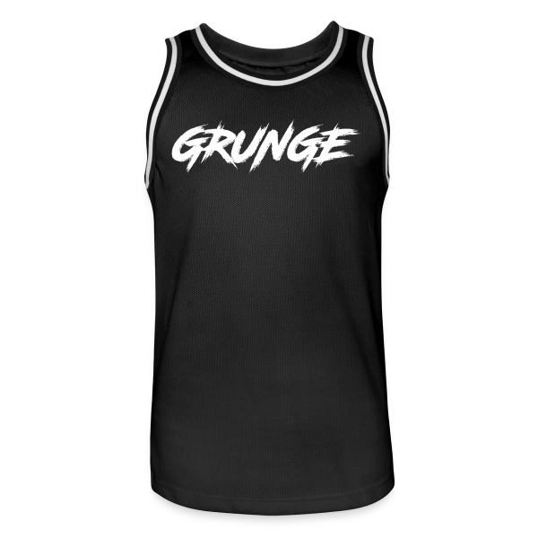 Effet Grunge Blanc Texturé sur Maillot de basket Homme