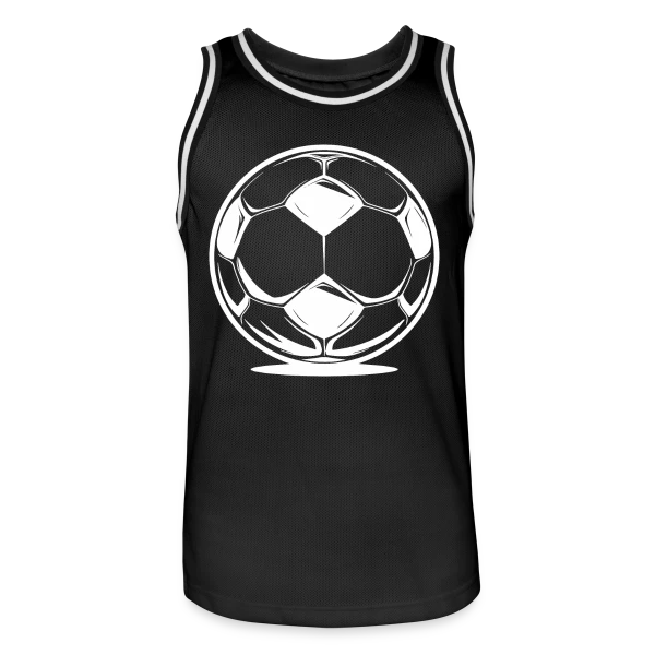 Football : Joueur, Fan & Entraîneur sur Maillot de basket Homme