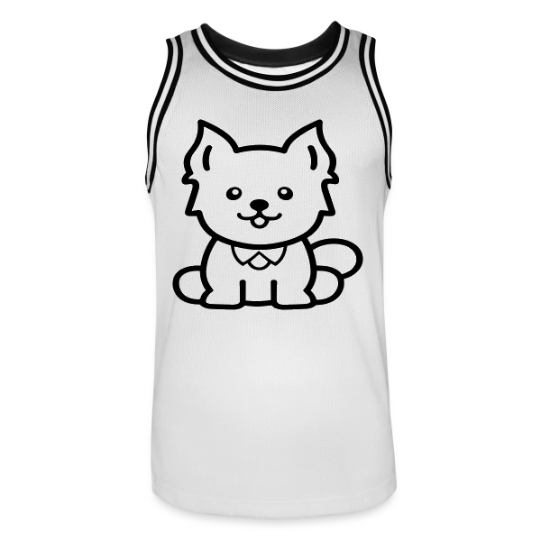 Petit Chien Mignon sur Maillot de basket Homme