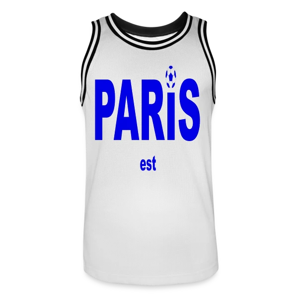 Paris Foot Passion sur Maillot de basket Homme