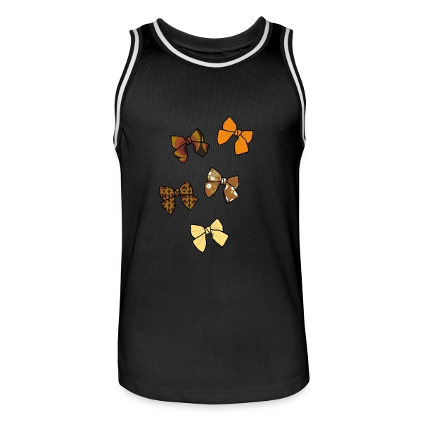 Nœuds Papillon Rétro Années 70 sur Maillot de basket Homme