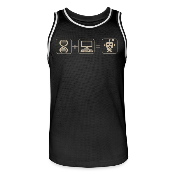Robot Futuriste : Passion Science & Tech sur Maillot de basket Homme