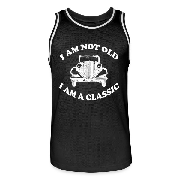 Je Suis Un Classique Humour sur Maillot de basket Homme