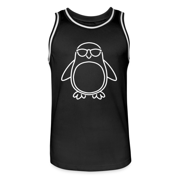 Silhouette Pingouin Élégante sur Maillot de basket Homme