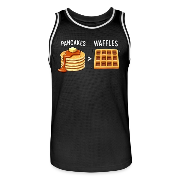 Team Pancakes : La Victoire est Sucrée sur Maillot de basket Homme