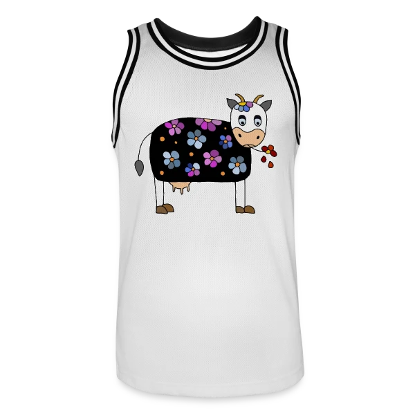 La Vache Rigolote sur Maillot de basket Homme