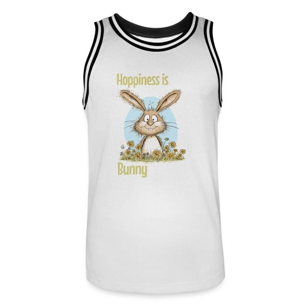 Lapin Printanier et Pâques sur Maillot de basket Homme
