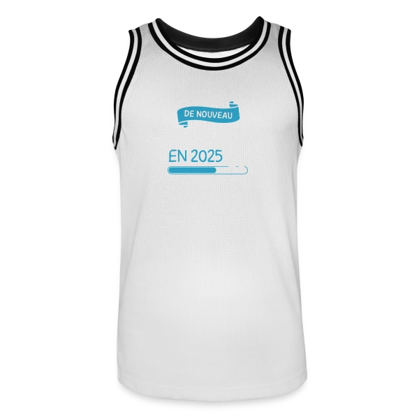 'De Nouveau Grand-Papa en 2025' ? Annonce Grossesse Humoristique sur Maillot de basket Homme
