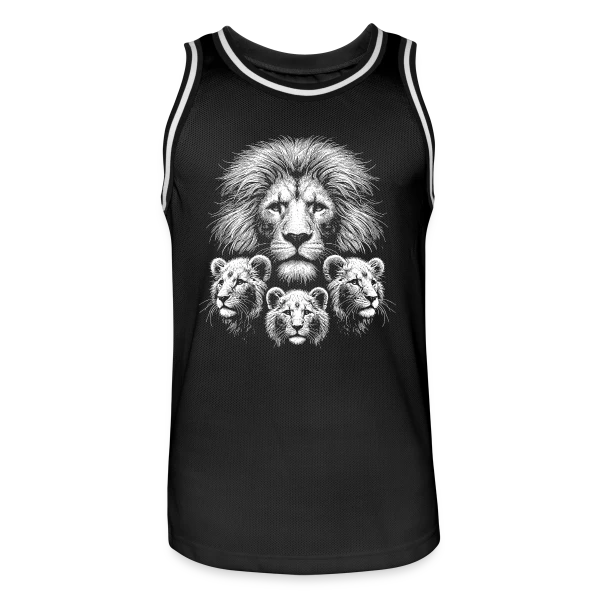 Tête de Lion Majestueuse sur Maillot de basket Homme